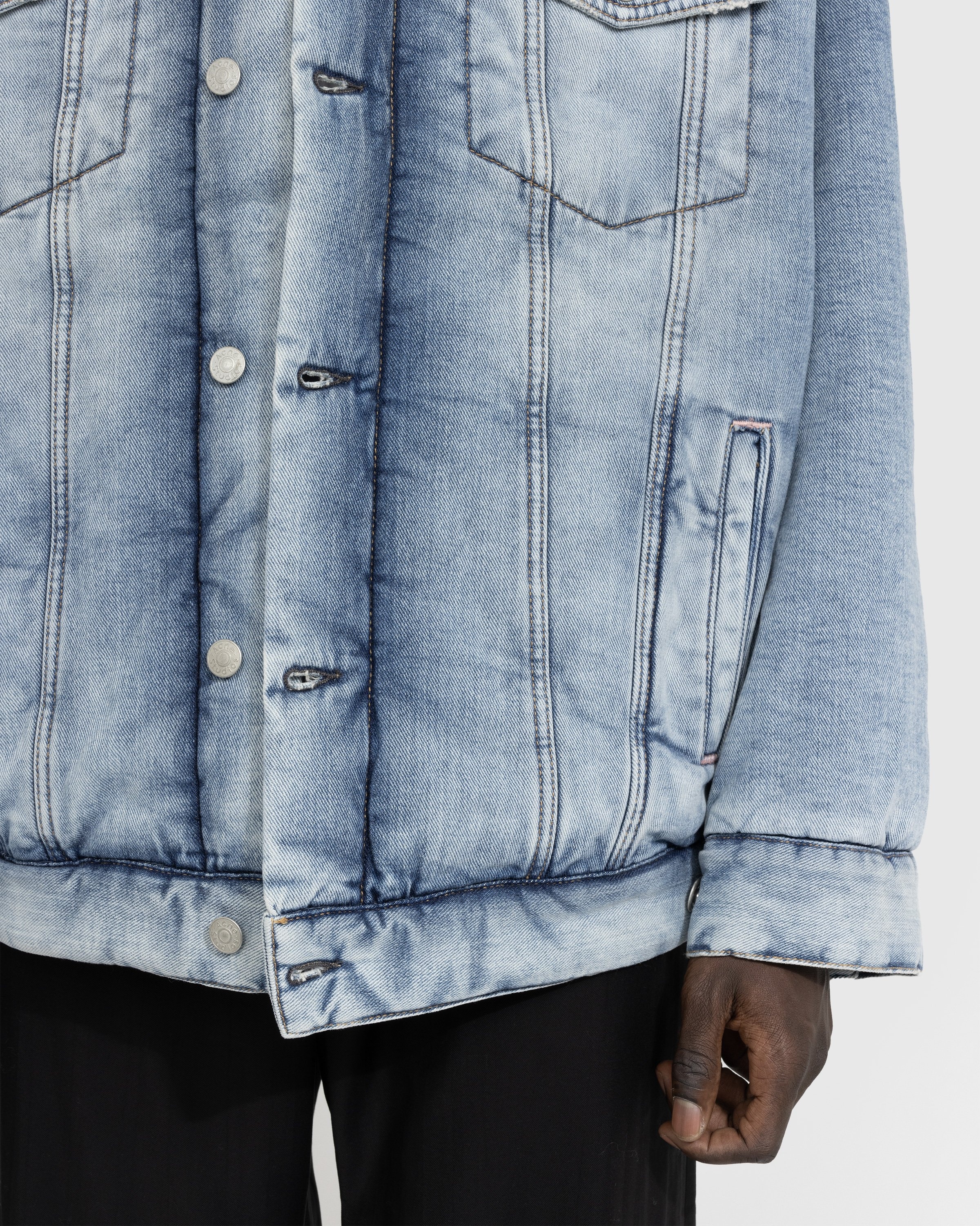 Acne studios sales distressed denim jacket